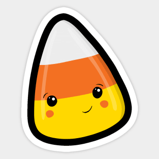 Cute Kawaii Candy Corn Sticker